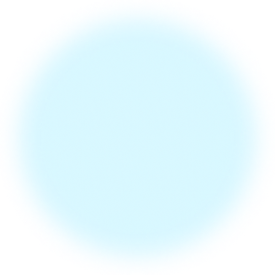 Blue Blurred Circle